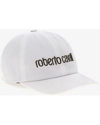 Roberto Cavalli - Cap With Logo - Lyst