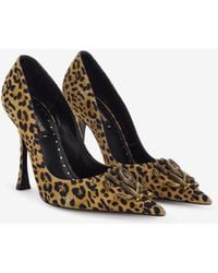 Roberto Cavalli - Décolleté With Monogram Mirror Snake - Lyst