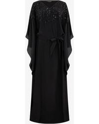 Roberto Cavalli - Silk Maxi Dress With Embellished Detail - Lyst