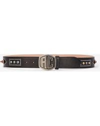 Roberto Cavalli - Belt With Stones And Studs - Lyst