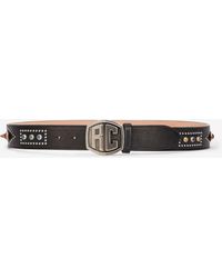Roberto Cavalli - Belt With Stones And Studs - Lyst