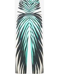 Roberto Cavalli - Ray Of Sea Print Trousers - Lyst