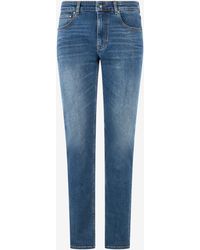 Roberto Cavalli - Vaqueros Con Efecto Degradado - Lyst