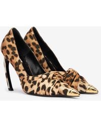Roberto Cavalli - Le Pettegole Pump With Jaguar Skin Print - Lyst