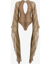Roberto Cavalli - Baby Jaguar Print One-Piece Swimsuit - Lyst