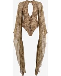 Roberto Cavalli - Baby Jaguar Print One-Piece Swimsuit - Lyst