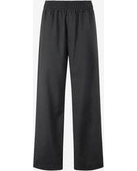 Roberto Cavalli - Loose Virgin Wool Pants - Lyst