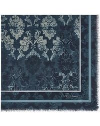 Roberto Cavalli - Shawl With Brocade Print - Lyst