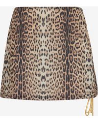 Roberto Cavalli - Leopard Print Sarong - Lyst