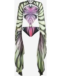Roberto Cavalli - Ray Of Paradise Print One-Piece Swimsuit - Lyst