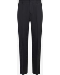 Roberto Cavalli - Virgin Wool Pants - Lyst