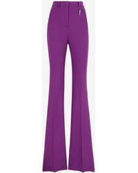 Roberto Cavalli - Tailored Trousers With Fangs - Lyst