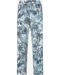 Roberto Cavalli - Sports Pants With All-Over Print - Lyst