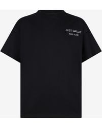 Roberto Cavalli - T-Shirt With Deer Back Print - Lyst
