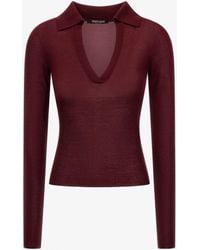 Roberto Cavalli - Long-Sleeved Top - Lyst