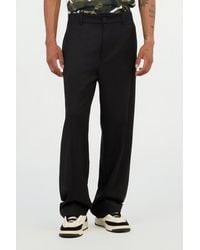 Roberto Cavalli - Wide Leg Trousers With Logo - Lyst