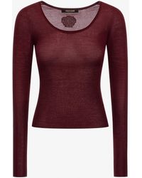 Roberto Cavalli - Crew Neck Sweater - Lyst