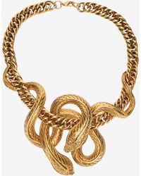 Roberto Cavalli - Snake Necklace - Lyst
