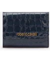 Roberto Cavalli - Cardholder With Crocodile Print - Lyst