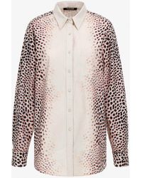 Roberto Cavalli - Shark Print Shirt - Lyst