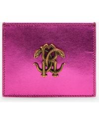 Roberto Cavalli - Portacarte Con Monogram Rc - Lyst
