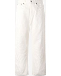 Roberto Cavalli - Printed Five-Pocket Pants - Lyst