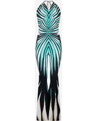 Roberto Cavalli - Jumpsuit Mit Ray Of Sea Print - Lyst