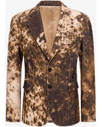 Roberto Cavalli - Appaloosa Print Blazer - Lyst
