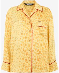 Roberto Cavalli - The Jaguar Kiss Print Shirt - Lyst