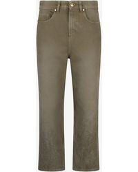 Roberto Cavalli - Cropped Jeans - Lyst