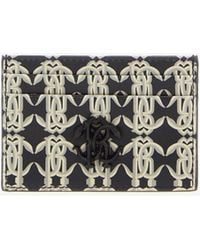 Roberto Cavalli - Monogram Rc Card Holder - Lyst
