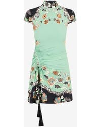 Roberto Cavalli - Mini Robe Imprimé Kimono - Lyst
