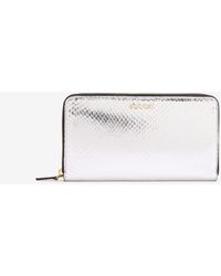 Roberto Cavalli - Zip-Around Wallet With Snake Print - Lyst