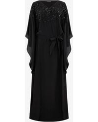 Roberto Cavalli - Silk Maxi Dress With Embellished Detail - Lyst