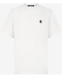 Roberto Cavalli - T-Shirt With Mirror Snake Monogram - Lyst