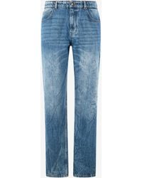 Roberto Cavalli - Five-Pocket Vintage-Effect Jeans - Lyst