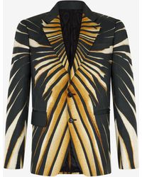 Roberto Cavalli - Blazer Mit Print Ray Of - Lyst