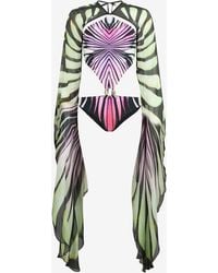 Roberto Cavalli - Ray Of Paradise Print One-Piece Swimsuit - Lyst