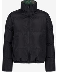 Roberto Cavalli - Reversible Tiger Camu Print Puffer Jacket - Lyst