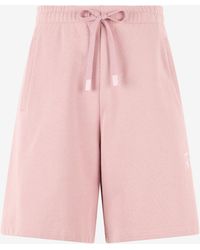 Roberto Cavalli - Sports Shorts With Logo - Lyst
