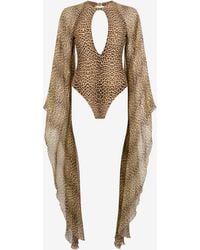 Roberto Cavalli - Baby Jaguar Print One-Piece Swimsuit - Lyst