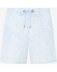 Roberto Cavalli - Maillot De Bain En Imprimé Python - Lyst