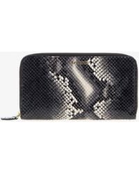 Roberto Cavalli - Logo-Print Leather Wallet - Lyst
