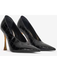 Roberto Cavalli - Crocodile Scale-Effect Pumps - Lyst