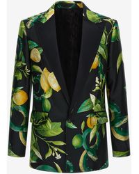 Roberto Cavalli - Lemon Print Blazer - Lyst