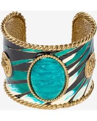 Roberto Cavalli - Bracciale Rigido Stampa Ray Of Sea - Lyst