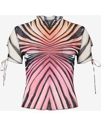 Roberto Cavalli - Ray Of Paradise Print Top - Lyst