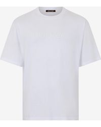 Roberto Cavalli - T-Shirt With Embroidered Logo - Lyst