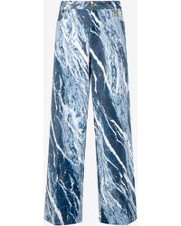 Roberto Cavalli - Rubane Print Jeans - Lyst