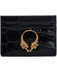 Roberto Cavalli - Card Case With Roar Hardware - Lyst